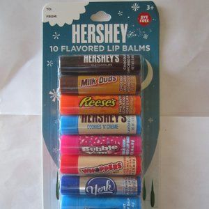 Hershey 10 Flavored Lip Balms